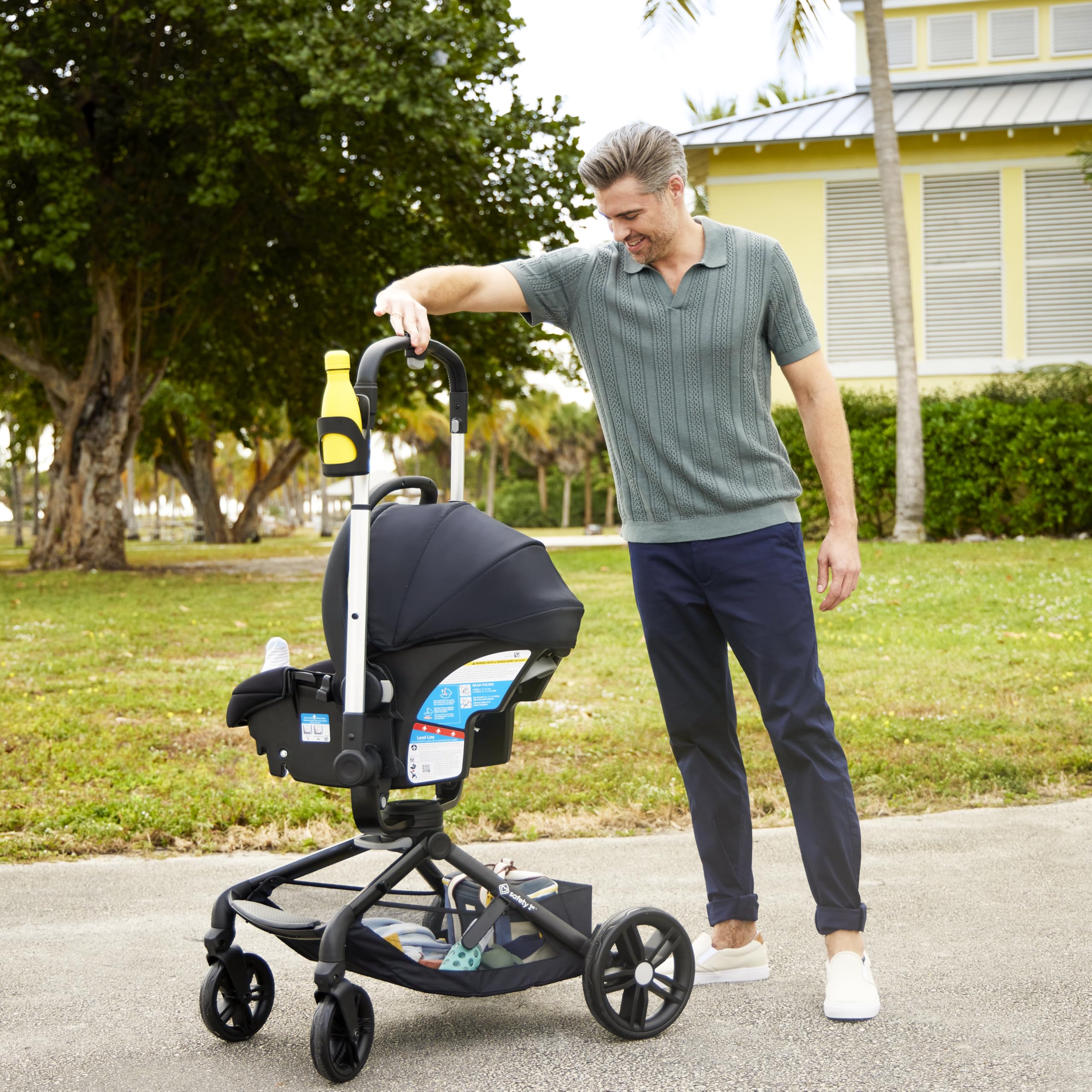 Safety 1ˢᵗ® Turn and Go™ 360° Rotating Modular Travel System, Shade - Image 14