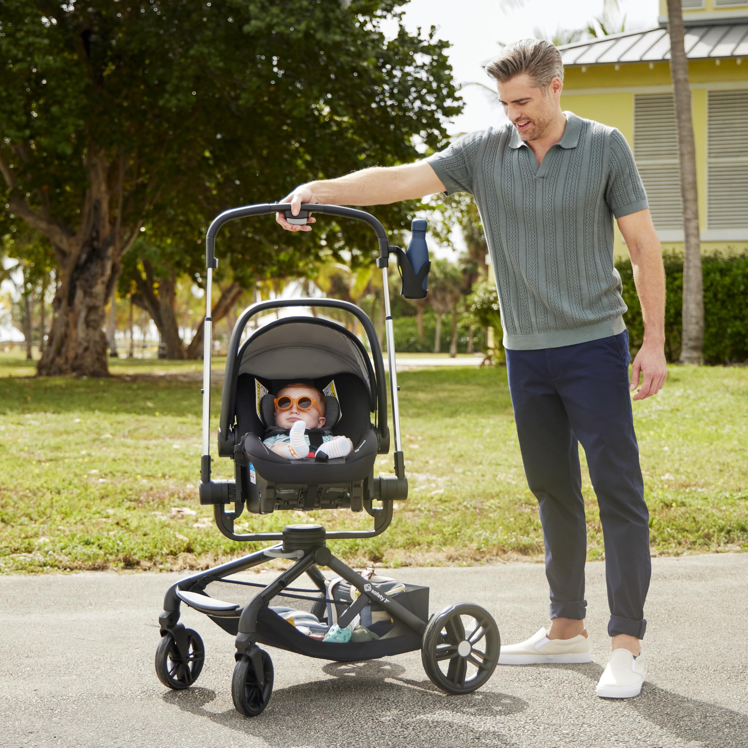 Safety 1ˢᵗ® Turn and Go™ 360° Rotating Modular Travel System, Shade - Image 15