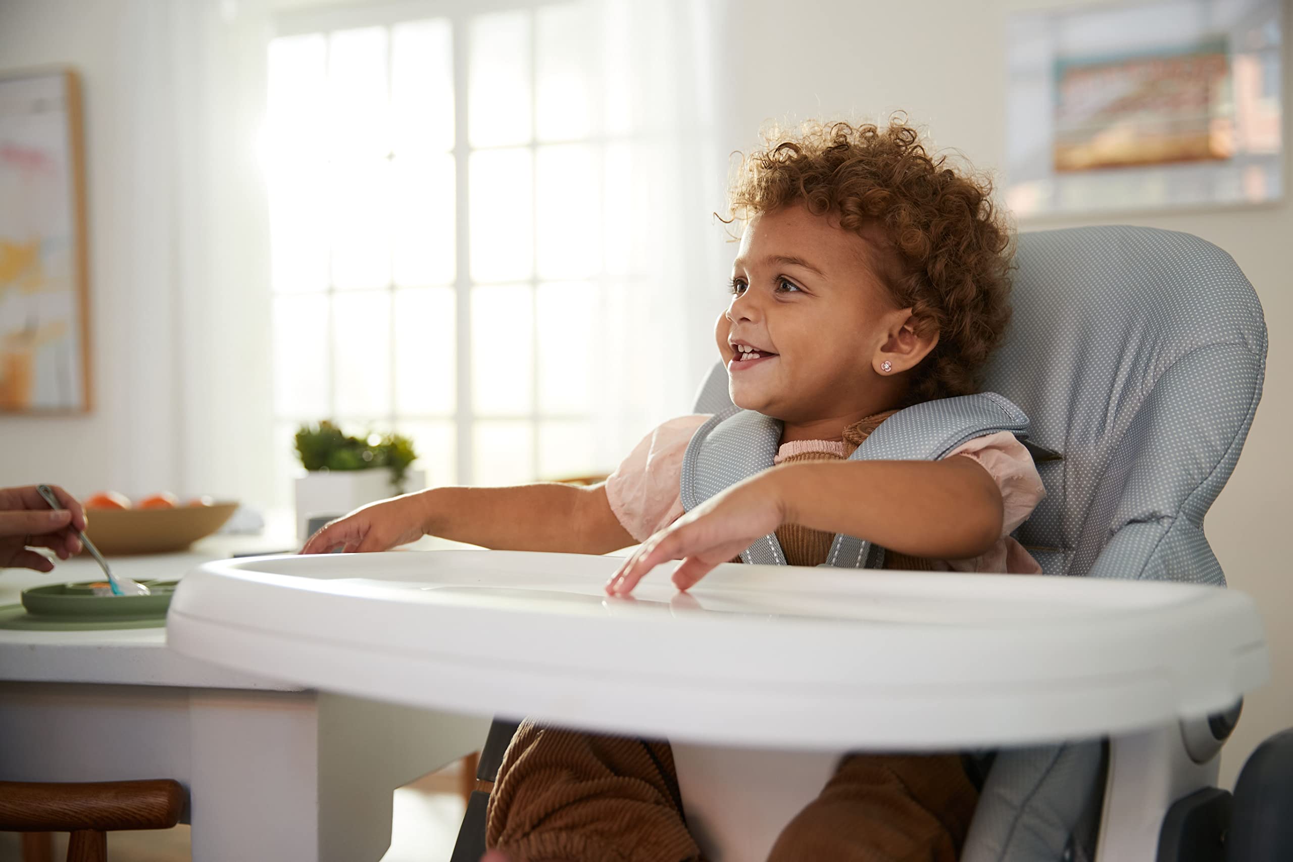 Safety 1st 3-in-1 Grow and Go Plus High Chair, 3 Modes of Use: Infant Recliner, Toddler high Chair, and Child seat, High Street - Image 3