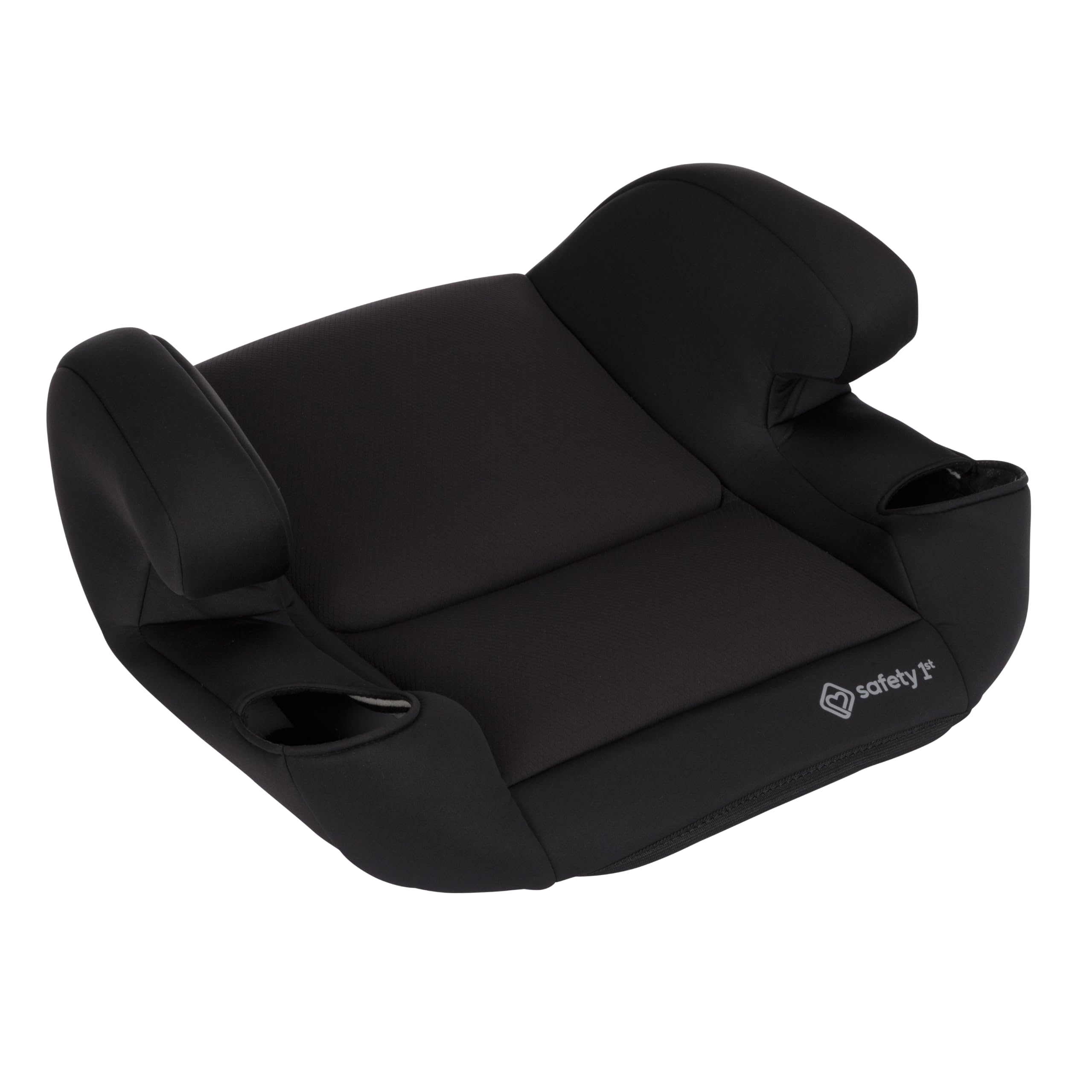 Safety 1st Comfort Ride Lite Booster Car Seat, 2-Pack, Lightweight Backless Booster Seat, Machine Washable, Dishwasher Safe Cup Holders, USA-Made, Fits Kids 40-100 lbs, 43.4-57", Pure Black - Image 9