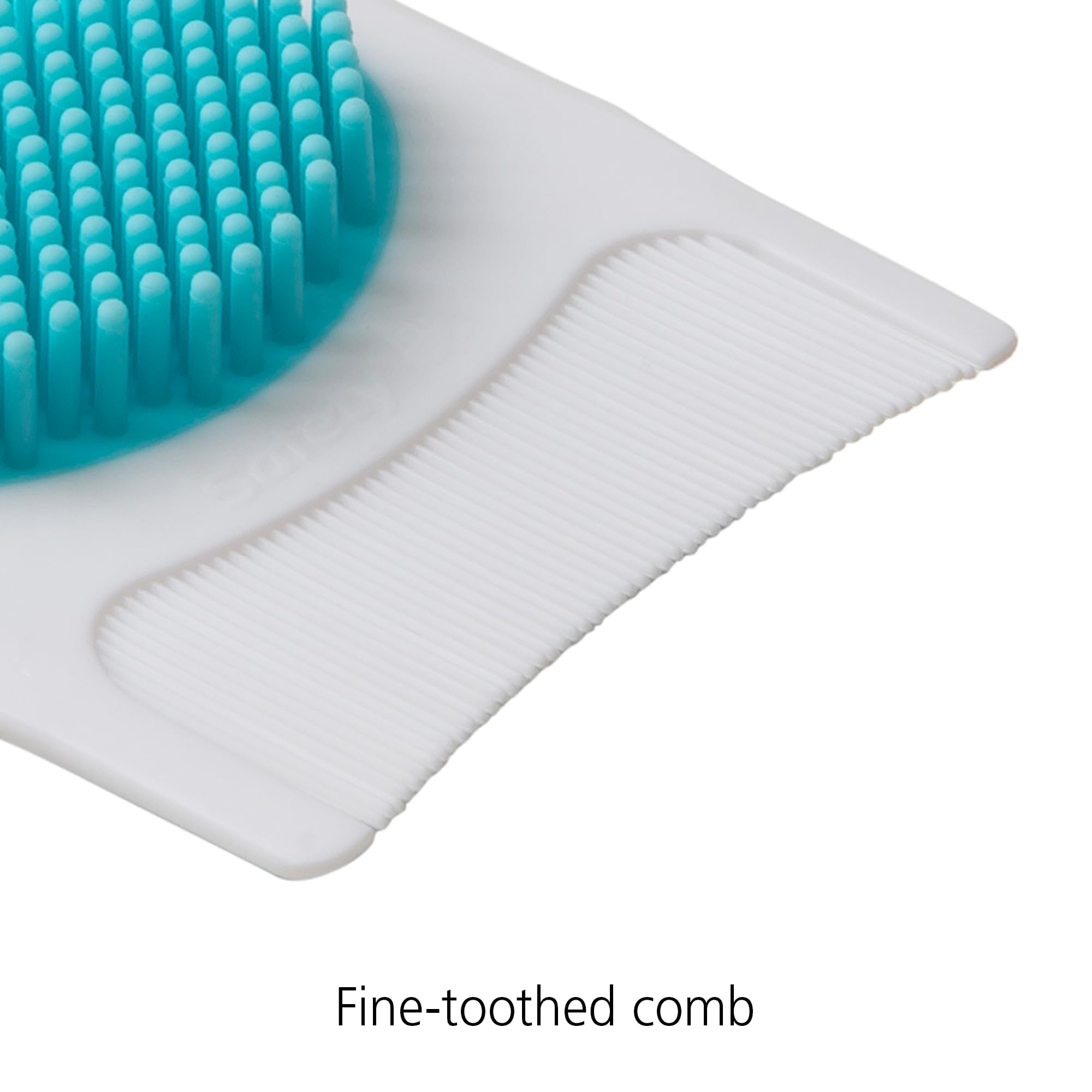 Safety 1st Cradle Cap Brush and Comb , White/Blue - Image 3