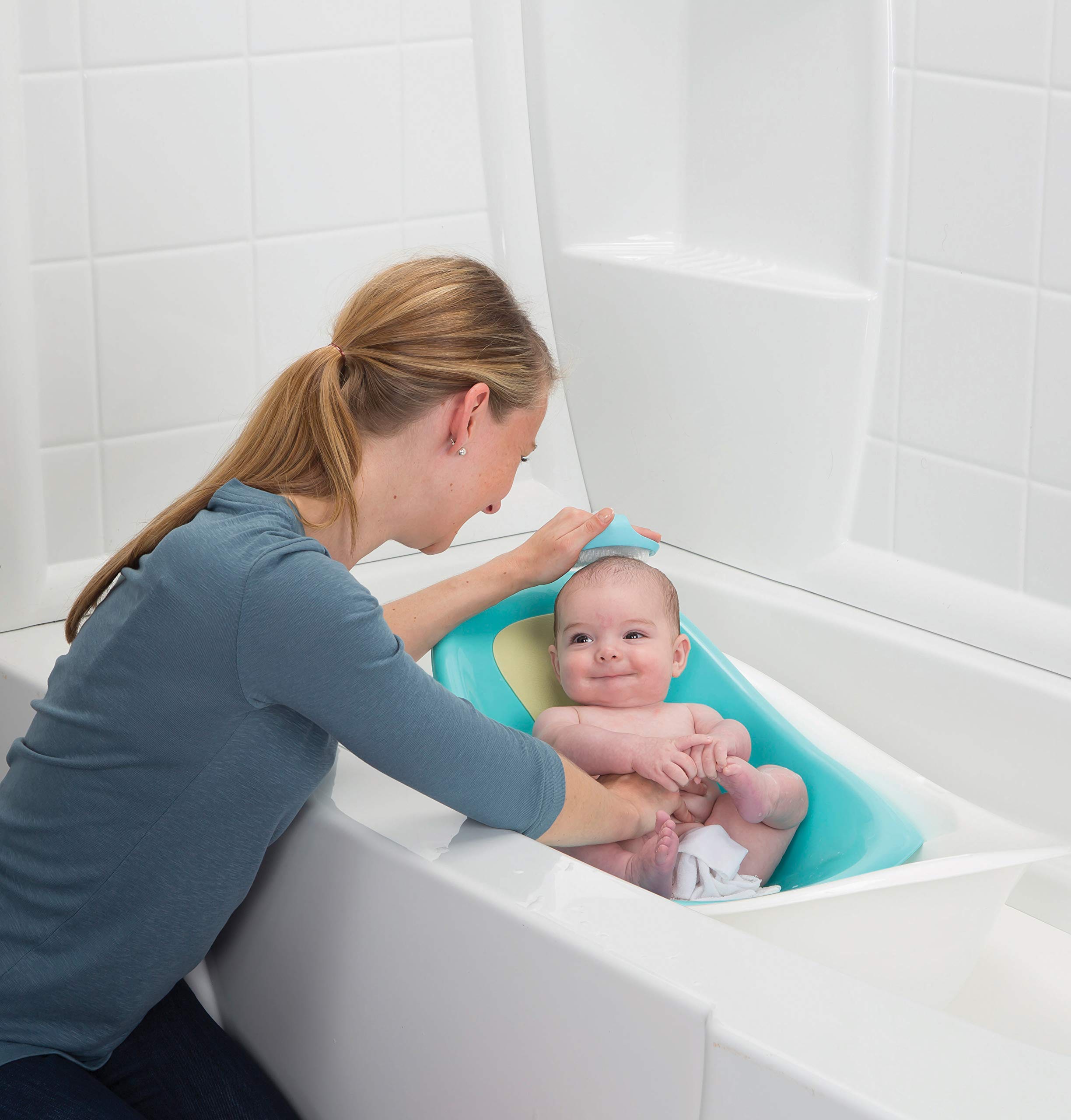 Safety 1st Cradle Cap Brush and Comb , White/Blue - Image 6