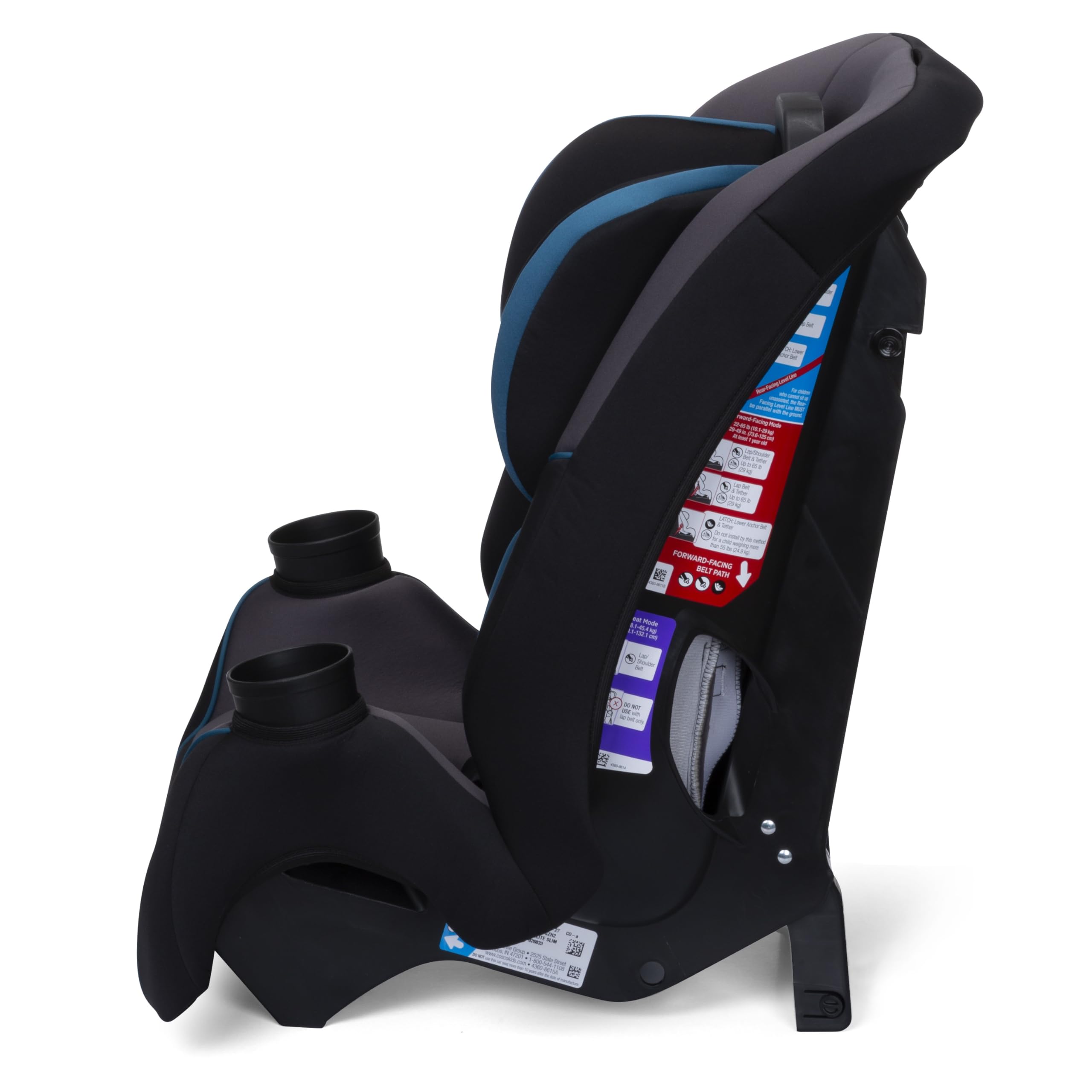 Safety 1st Crosstown Slim All-in-One Convertible Car Seat, Deep Sea - Image 8