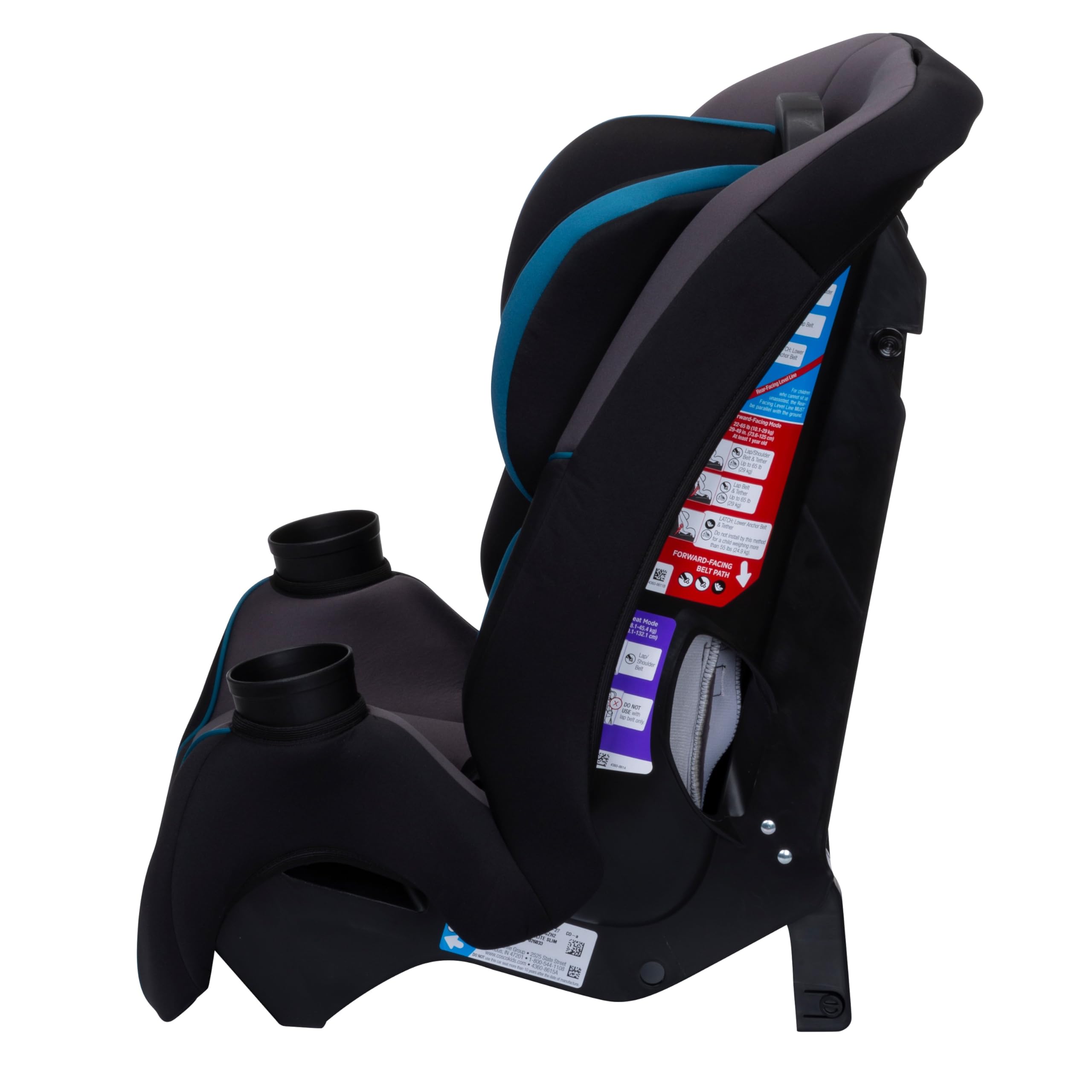 Safety 1st Crosstown Slim All-in-One Convertible Car Seat, Deep Sea - Image 9