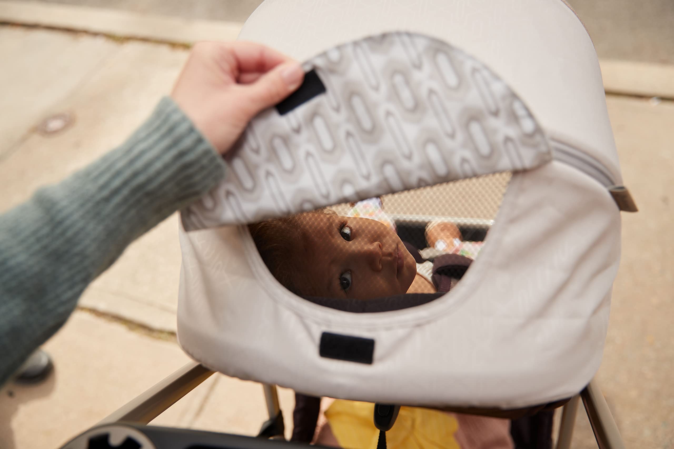 Safety 1st Deluxe Grow and Go Travel System Stroller and Car Seat Combo, 8-in-1 Travel System, Weight Capacity 4-30 lbs, Dunes Edge - Image 7