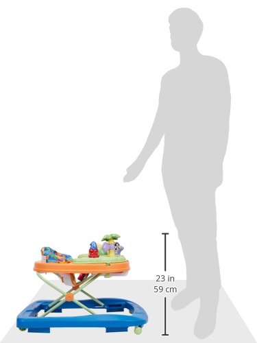 Safety 1st Dino Sounds 'n Lights Discovery Baby Walker with Activity Tray - Image 3