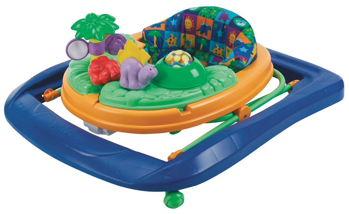 Safety 1st Dino Sounds 'n Lights Discovery Baby Walker with Activity Tray - Image 7