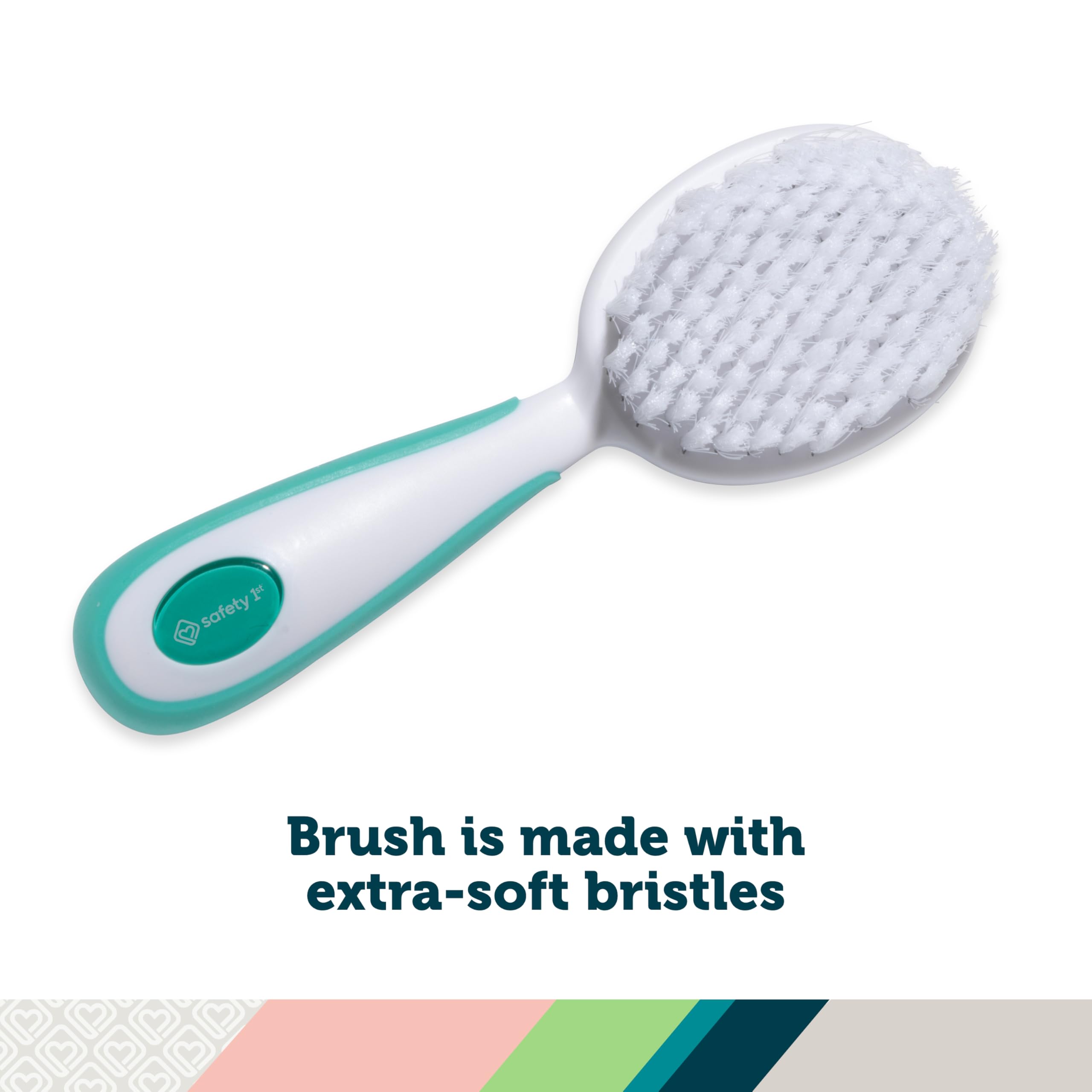Safety 1st Easy Grip Brush and Comb, Colors May Vary - Image 4