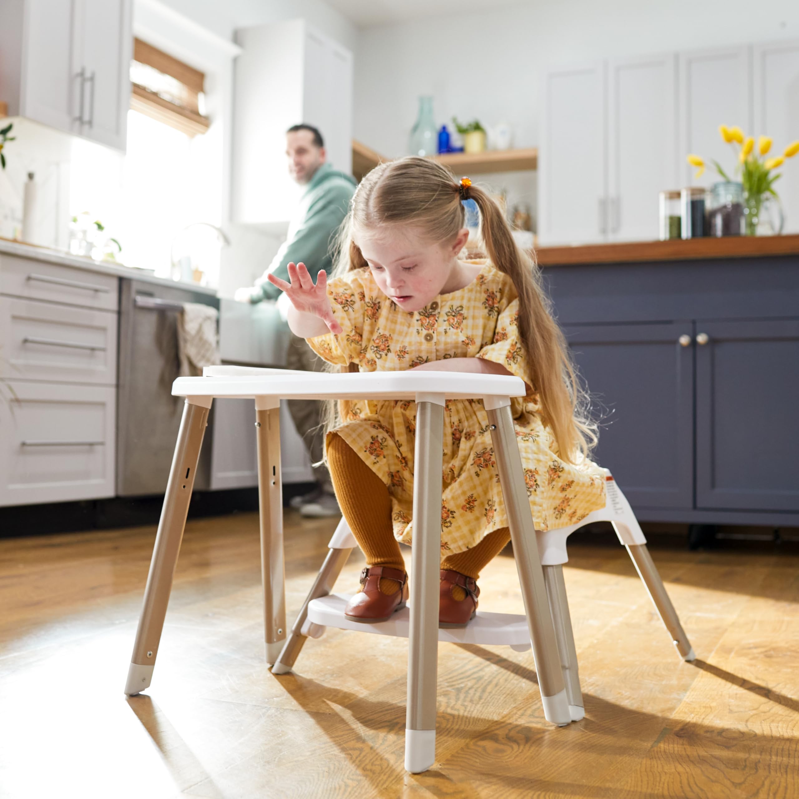 Safety 1st Grow and Go Essential Rotating High Chair, French Grey - Image 15