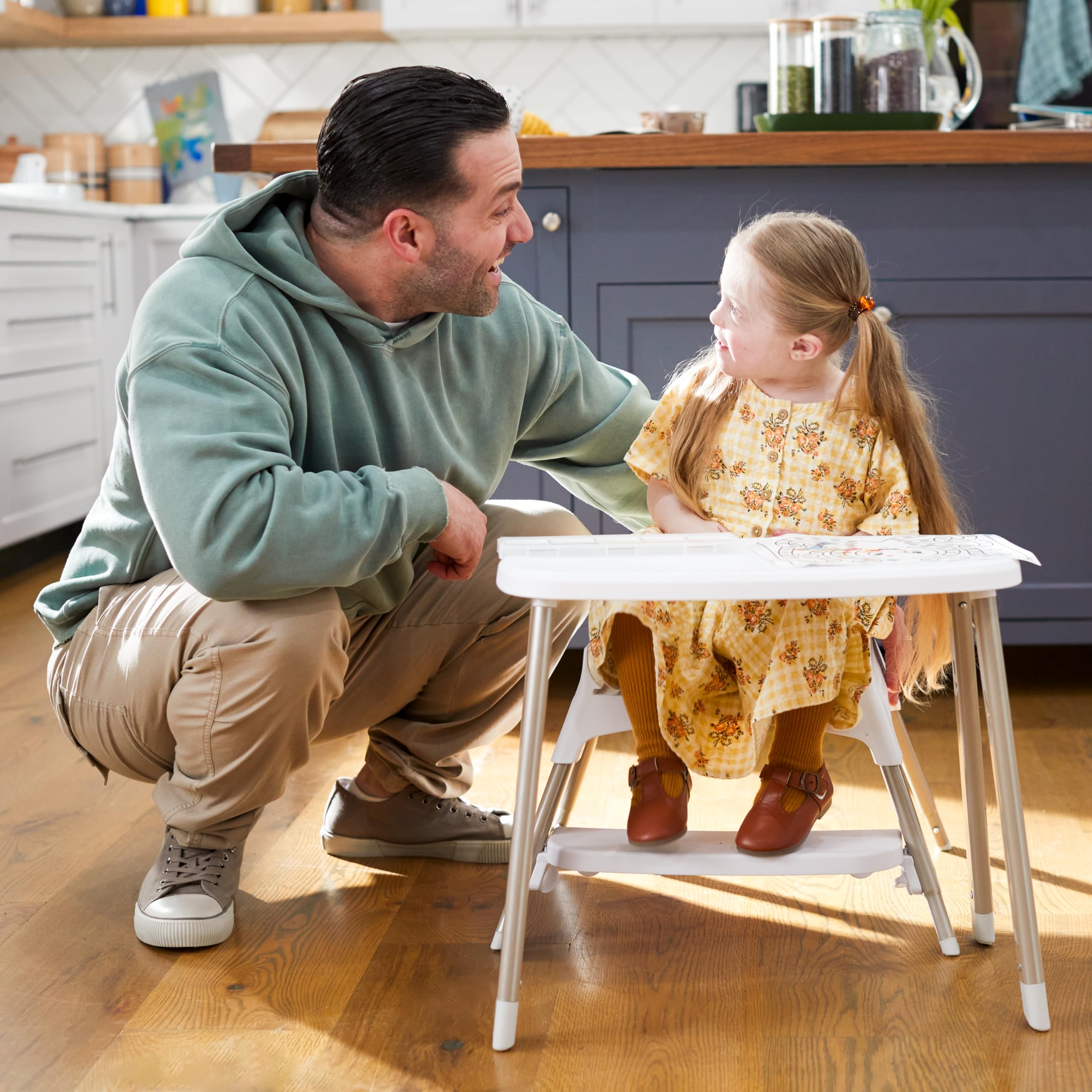 Safety 1st Grow and Go Essential Rotating High Chair, French Grey - Image 16