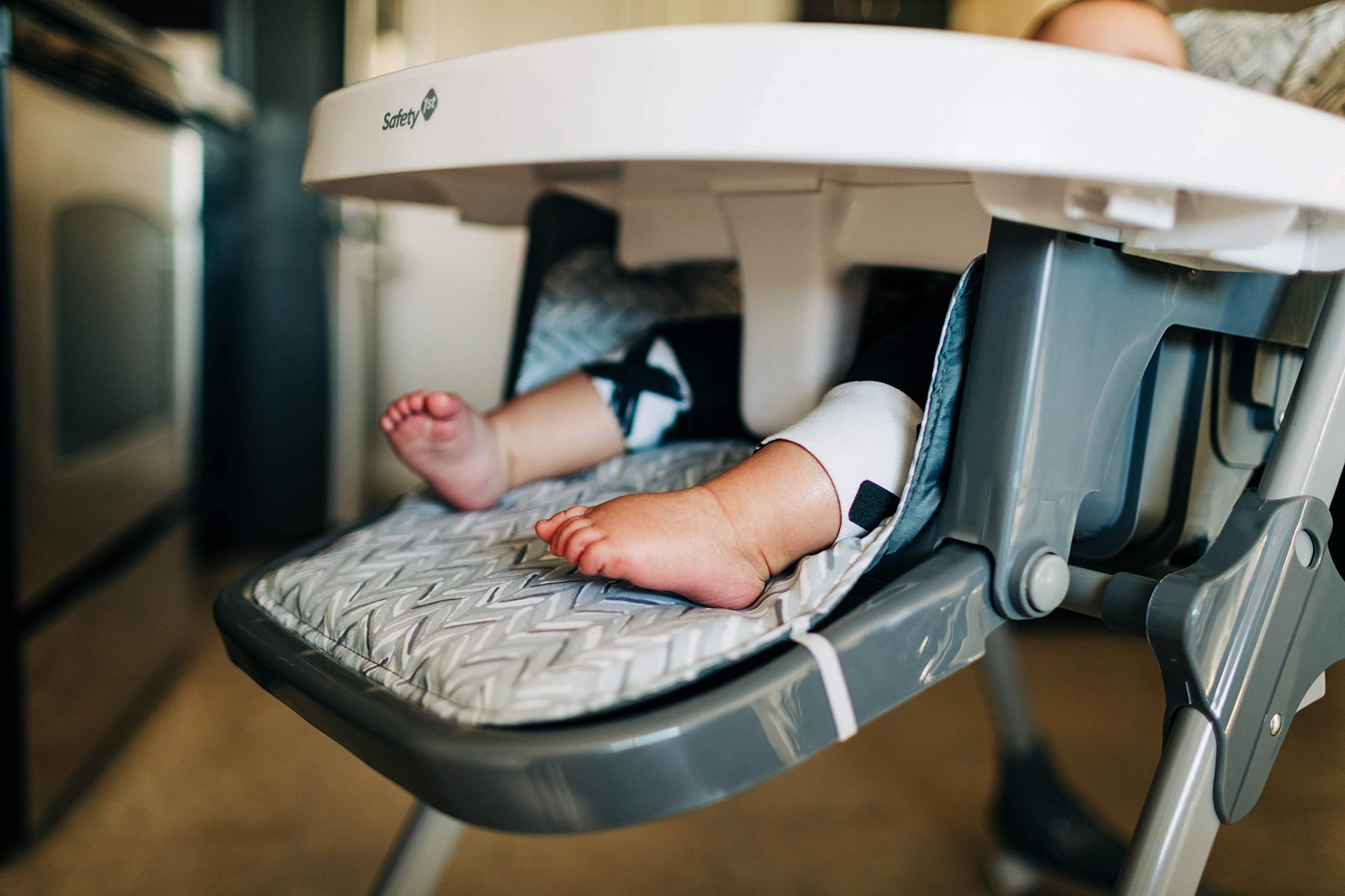 Safety 1st High Chairs for Babies and Toddlers, 3-In-1 Grow and Go with Tray and Adjustable Seat, Birchbark - Image 15