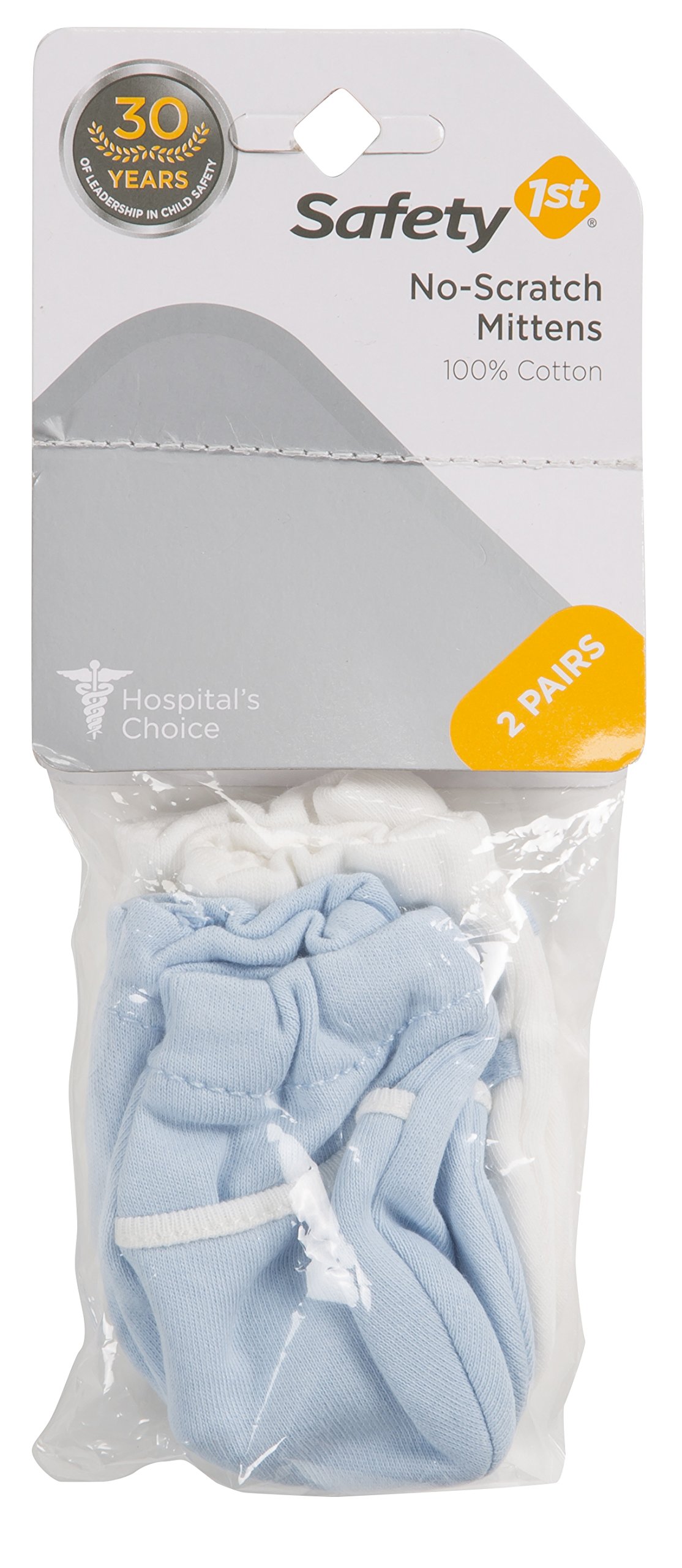 Safety 1st No Scratch Mittens, Blue - Image 3