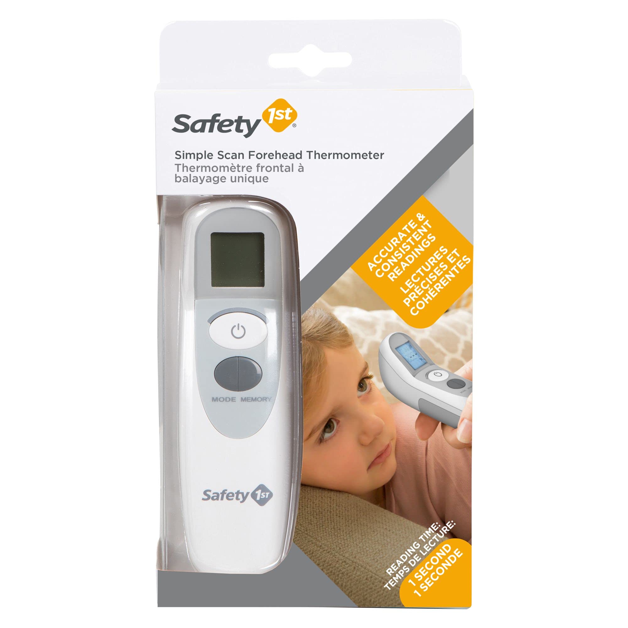 Safety 1st Simple Scan Forehead Thermometer, Grey - Image 17
