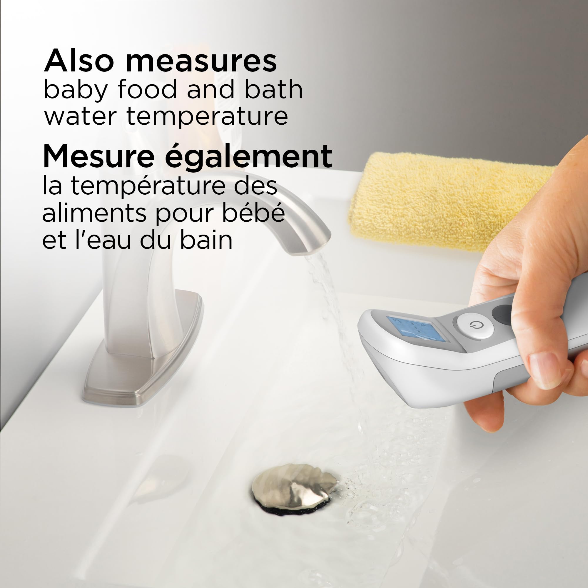 Safety 1st Simple Scan Forehead Thermometer, Grey - Image 6