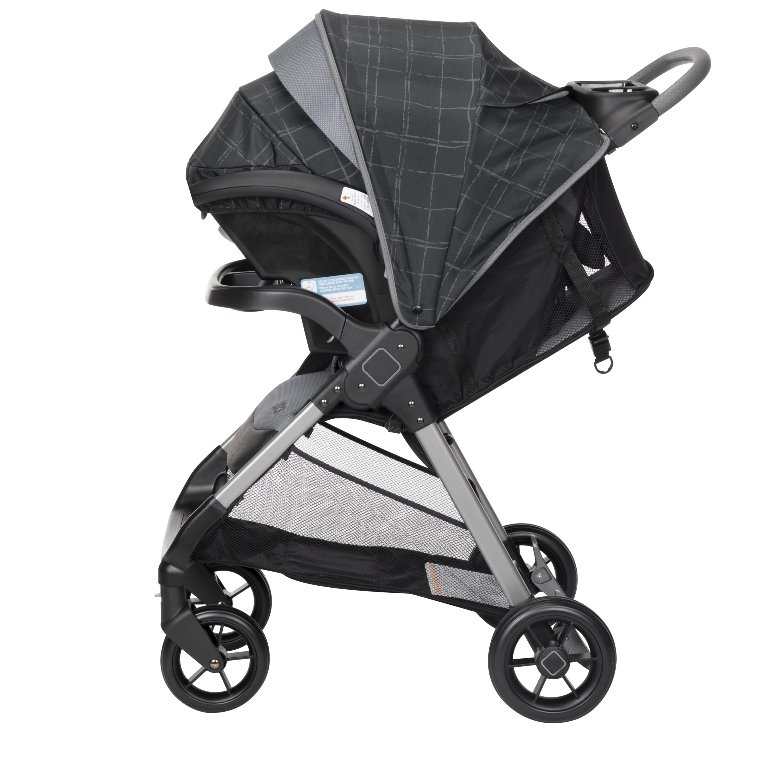 Safety 1st Smooth Ride QCM Travel System, Fast, 1-Hand Lift to fold, High Street - Image 12