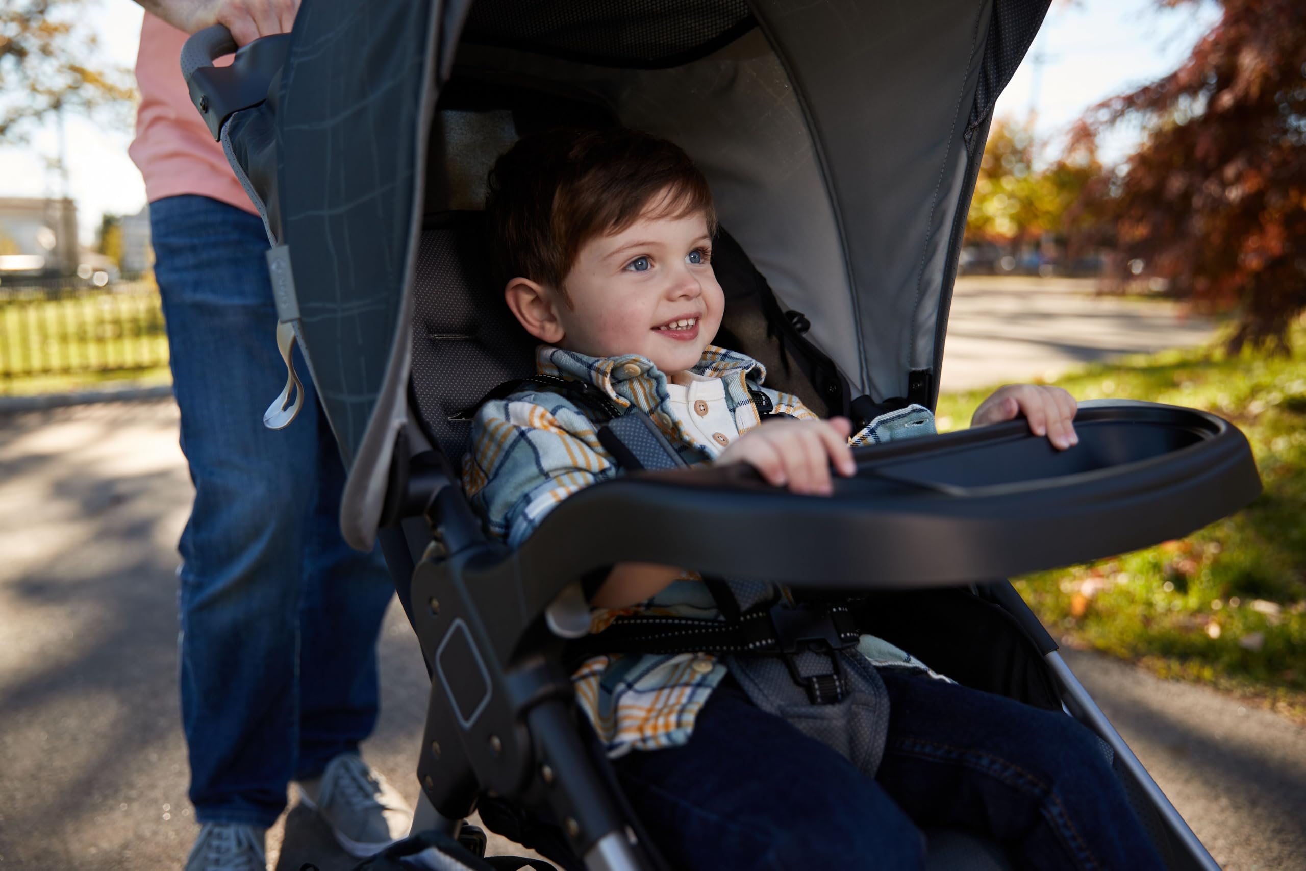 Safety 1st Smooth Ride QCM Travel System, Fast, 1-Hand Lift to fold, High Street - Image 16