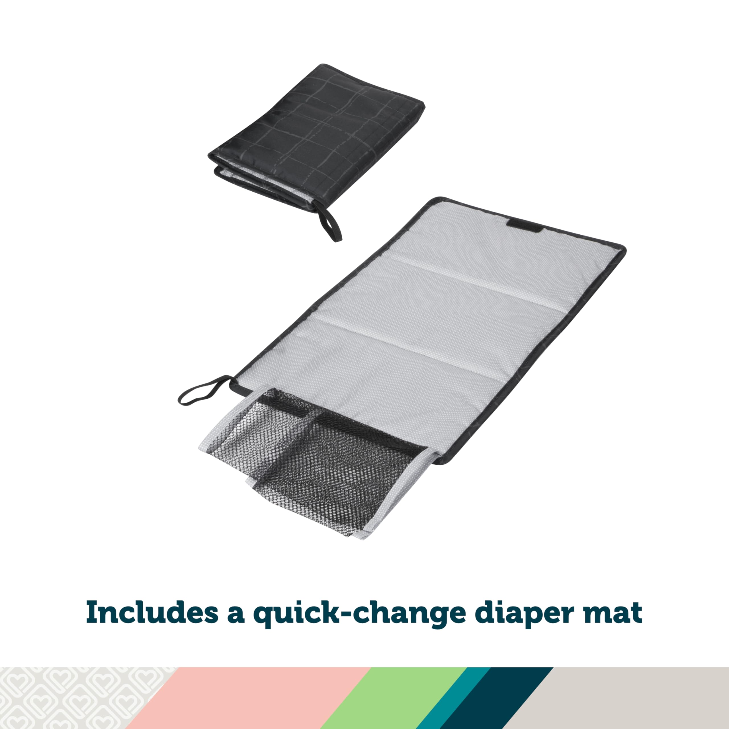 Safety 1st Smooth Ride QCM Travel System, Fast, 1-Hand Lift to fold, High Street - Image 9