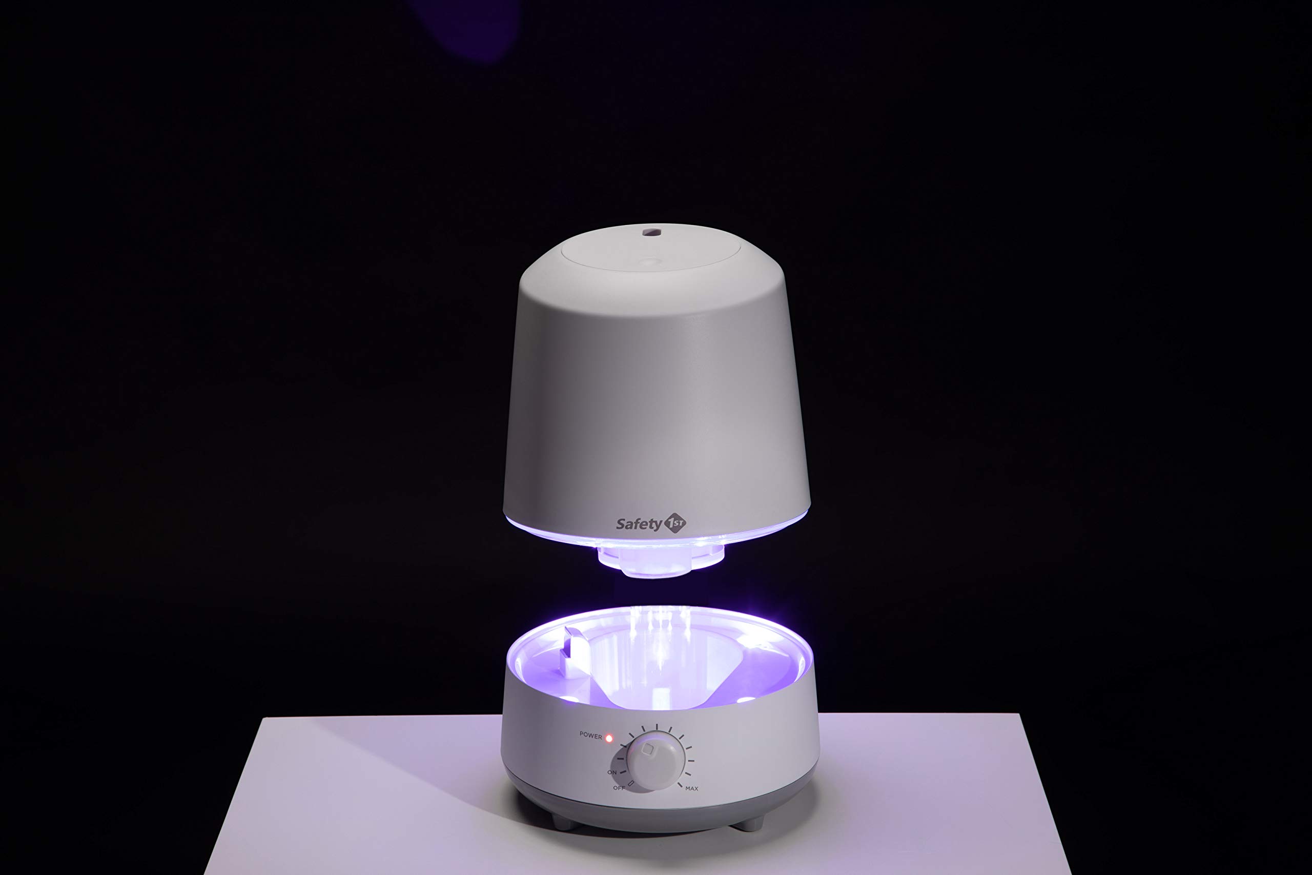 Safety 1st Stay Clean Humidifier, Ultrasonic Mist, One Gallon Easy to Fill Tank, LED Light, and Filter Free - Image 11