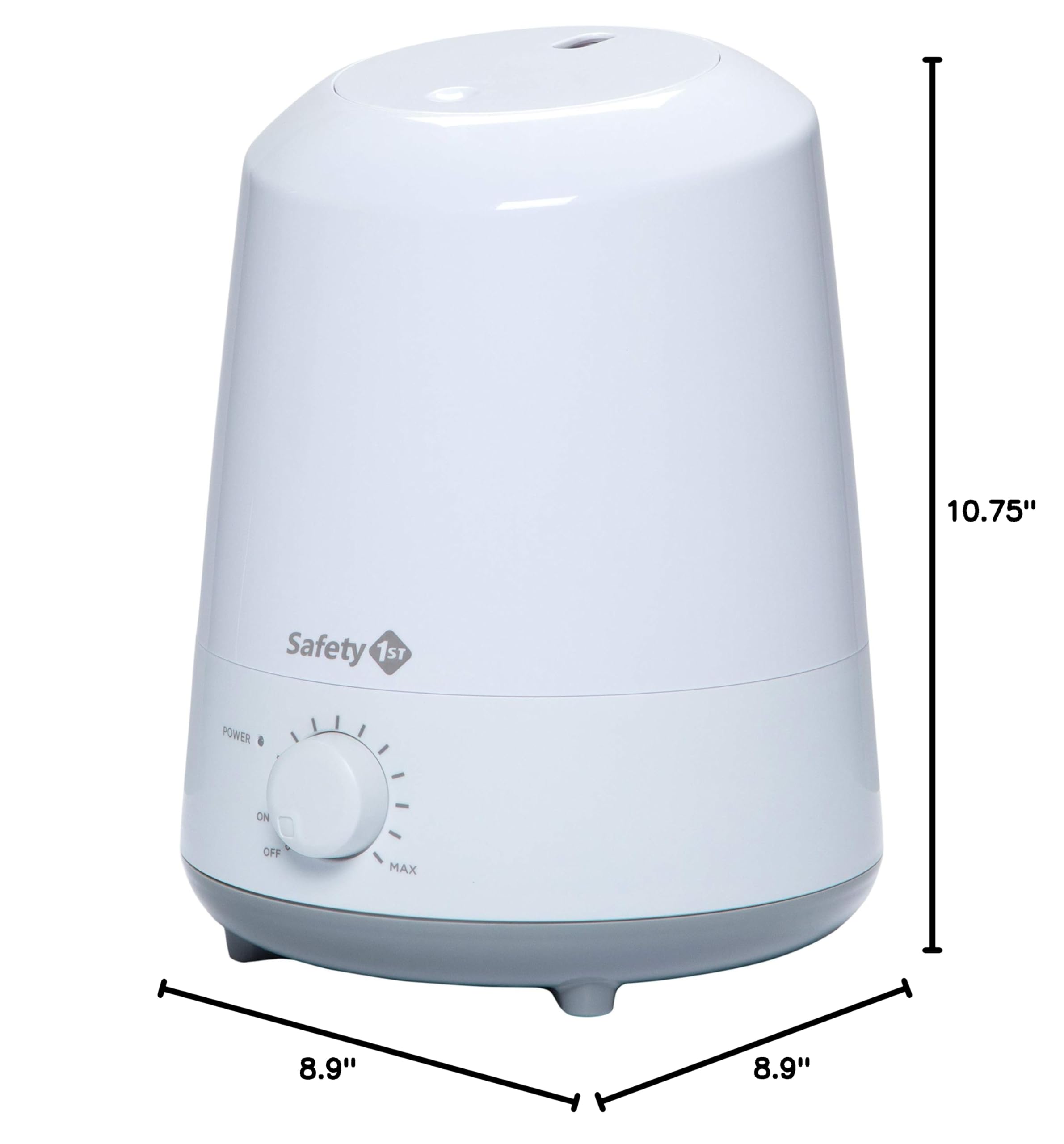 Safety 1st Stay Clean Humidifier, Ultrasonic Mist, One Gallon Easy to Fill Tank, LED Light, and Filter Free - Image 17