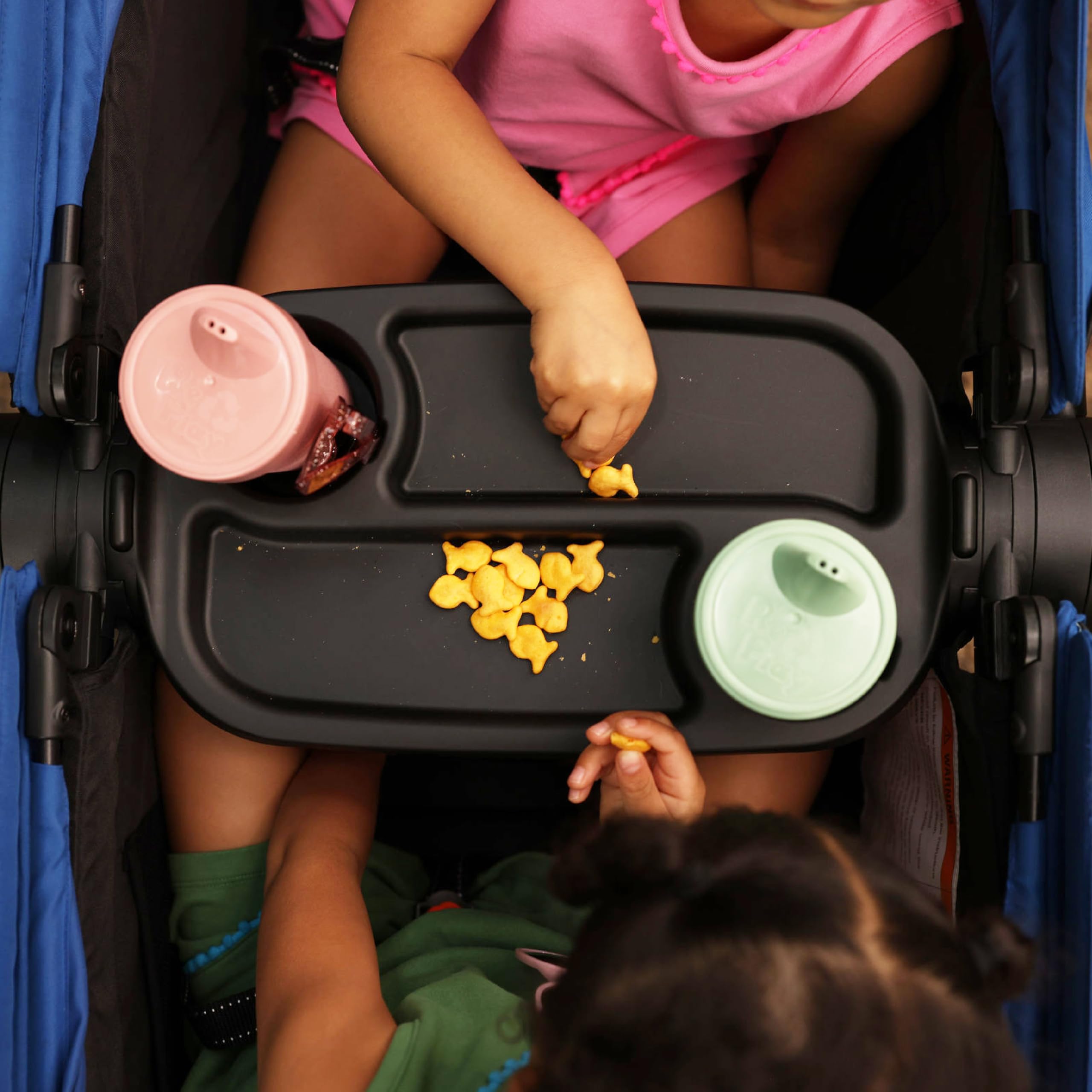 Safety 1st Summit Wagon Stroller for 2 Kids with Removable Tray in High Street - Image 17